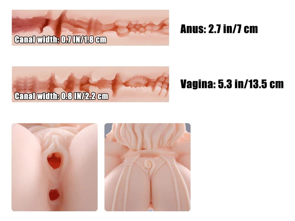 MRLSEXDOLL オナホフィギュア 1.0 Nomi ノミ 豚娘 膣・アナル2穴挿入可 20cm 2kg