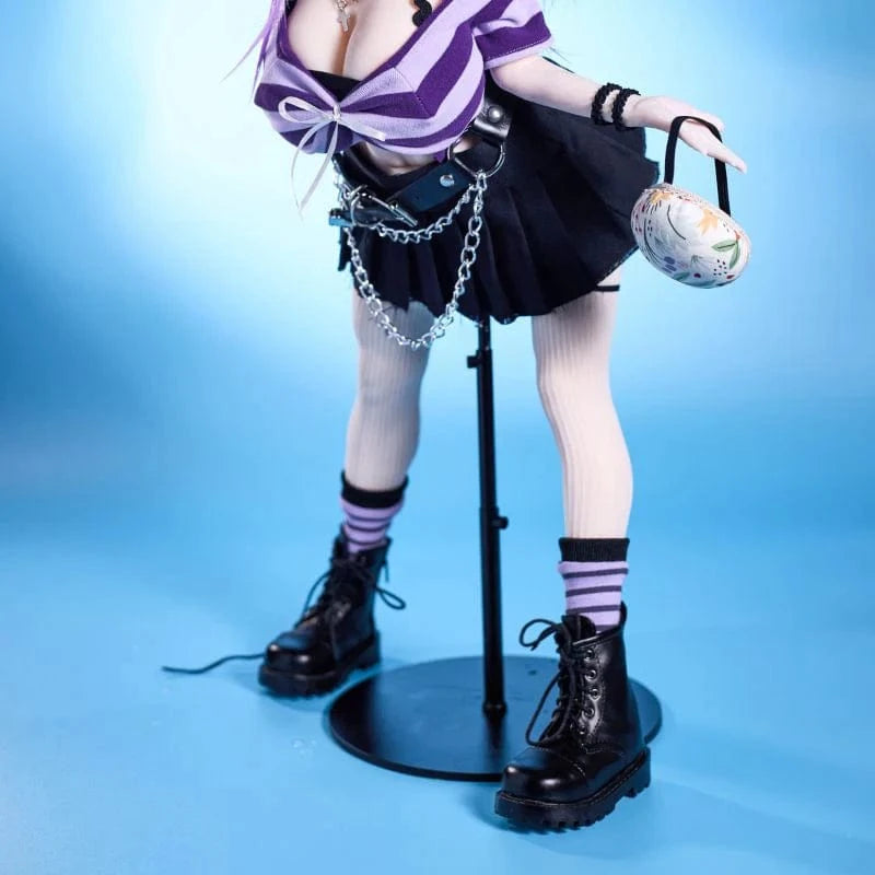 MRLSEXDOLL オナホフィギュア 3.0 レースアップ ブーツ ブラック/ホワイト