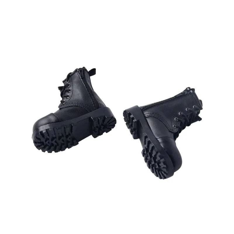 MRLSEXDOLL オナホフィギュア 3.0 レースアップ ブーツ ブラック/ホワイト