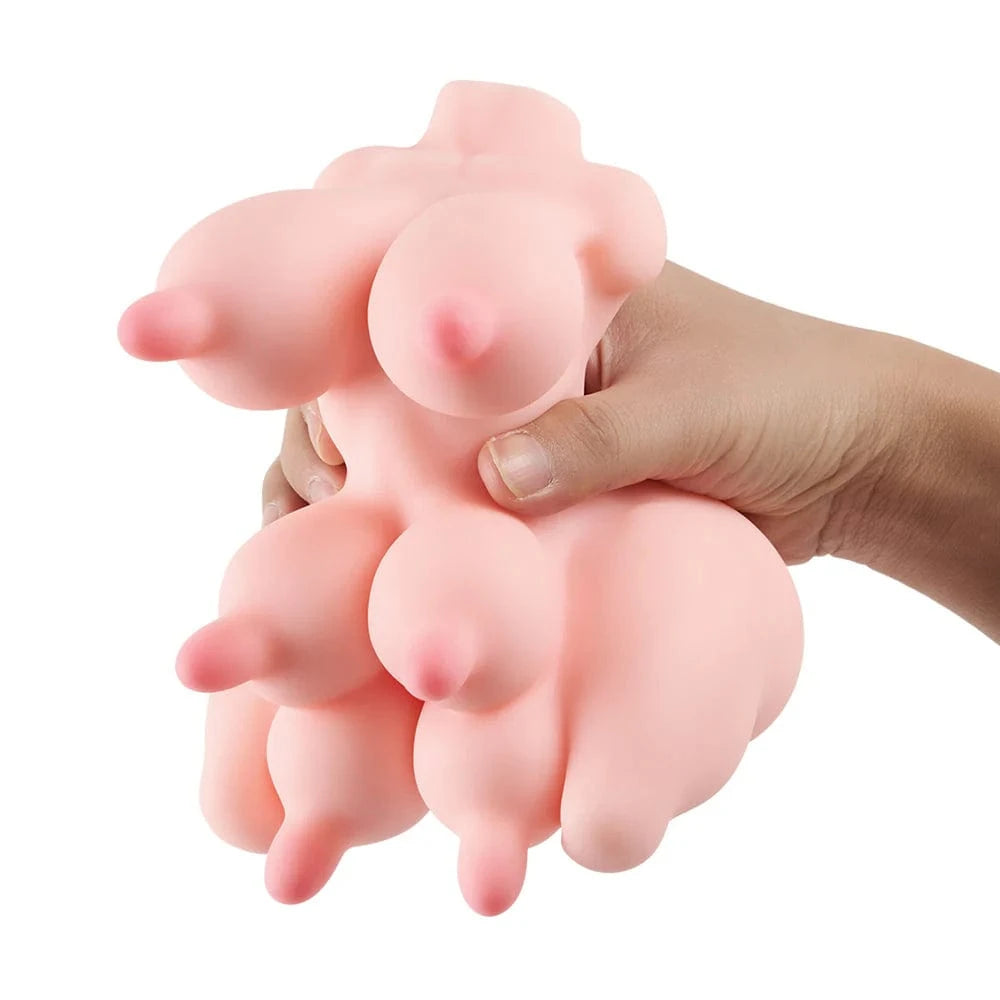 MRLSEXDOLL ヘンタイミニトルソー Mini Paula ミニ ポーラ 牛の6乳房 16.5cm 840g