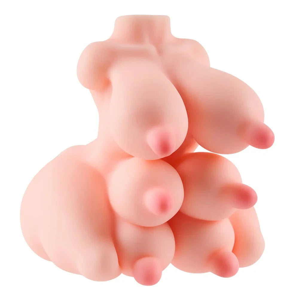 MRLSEXDOLL ヘンタイミニトルソー Mini Paula ミニ ポーラ 牛の6乳房 16.5cm 840g