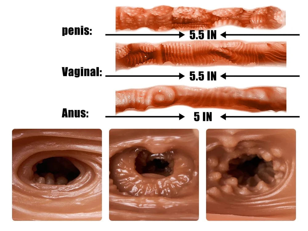 MRLSEXDOLL ふたなりトルソー Tori トリ Ver.2 ペニス・膣・アナル3穴挿入可 巨乳 褐色肌/肌色 選択可 36cm 6.8kg