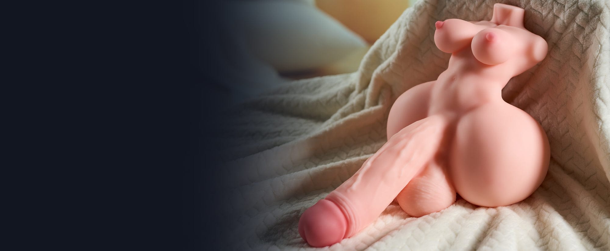 MRLSEXDOLL ふたなりトルソー Tori トリ Ver.2 ペニス・膣・アナル3穴挿入可 巨乳 褐色肌/肌色 選択可 36cm 6.8kg