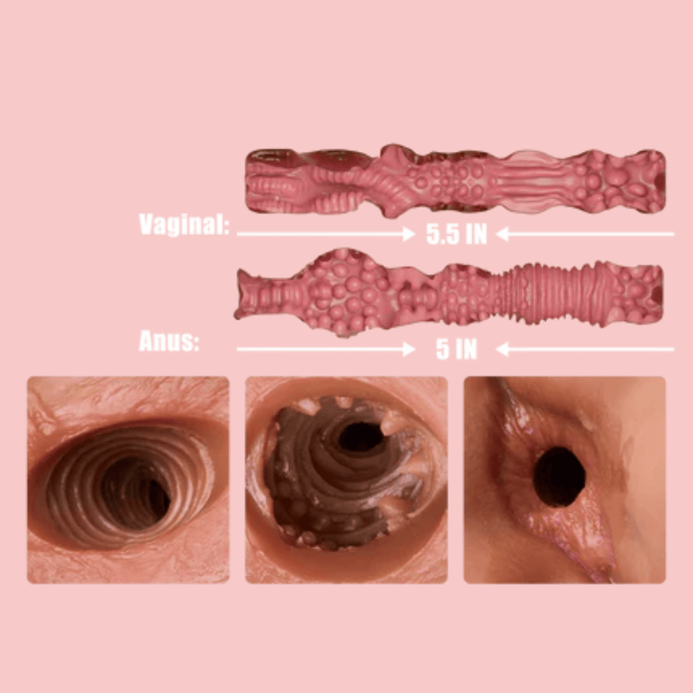 MRLSEXDOLL 2刀流ふたなりトルソー Beatus ベアトゥス 乳・穴・巨根、各2 褐色肌 30cm 4kg