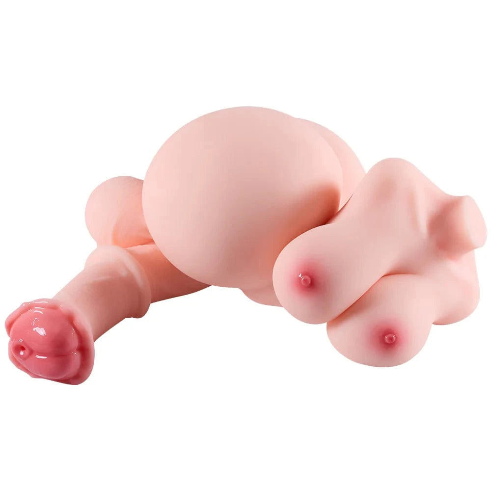 MRLSEXDOLL 馬ペニスふたなりトルソー Megumi メグミ ペニス・膣・アナル3穴挿入可 26cm 4.6kg