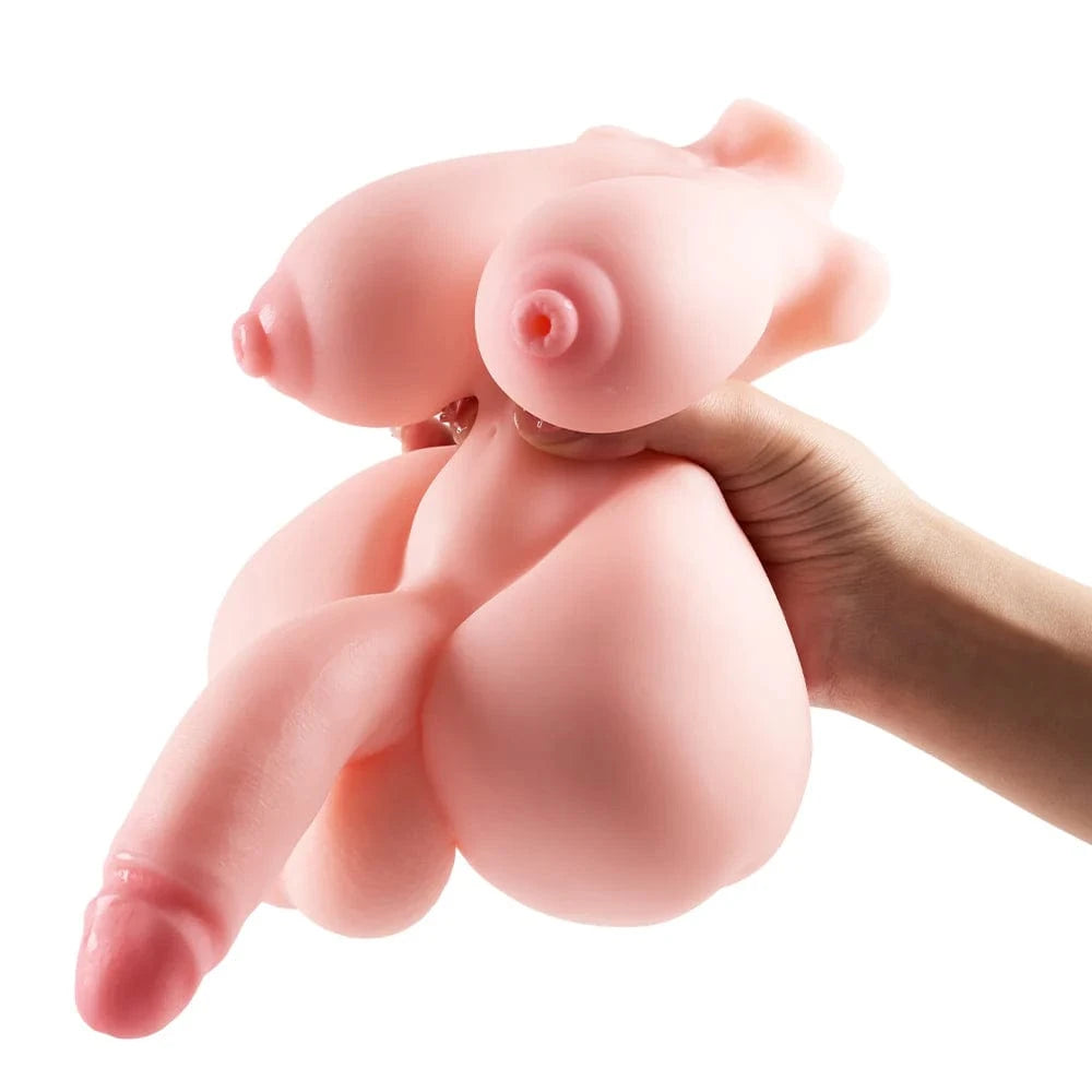 MRLSEXDOLL ミニふたなりトルソー Mini Robin ミニ ロビン 乳首・膣・アナル挿入可 BBW 18cm 1.3kg