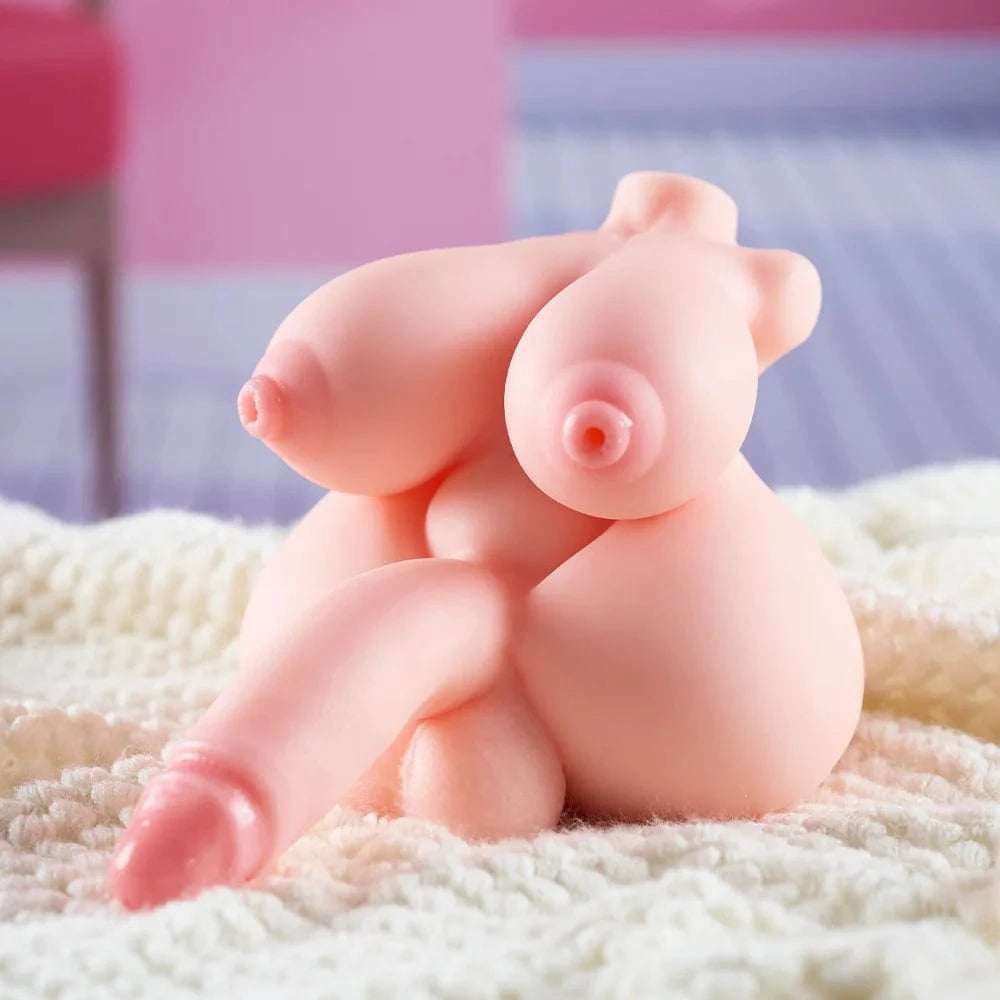 MRLSEXDOLL ミニふたなりトルソー Mini Robin ミニ ロビン 乳首・膣・アナル挿入可 BBW 18cm 1.3kg