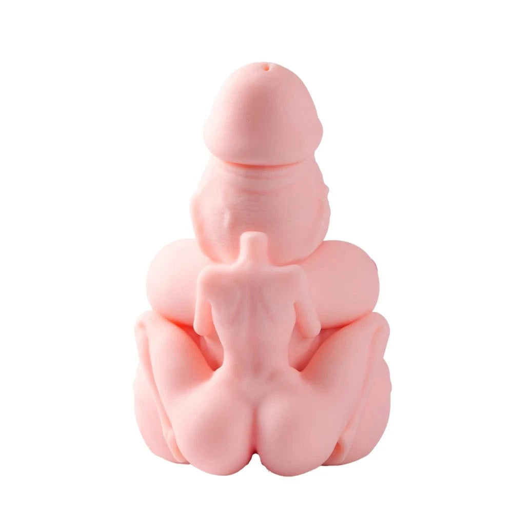 MRLSEXDOLL ヘンタイふたなりトルソー Arrow アロー 乳首・ペニス-玉袋裏貫通・膣・アナル・6穴挿入可 36cm 3.9kg