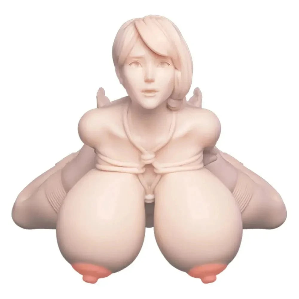 MRLSEXDOLL オナホフィギュア 1.0 Anna アンナ 亀甲縛り 緊縛プレイ 爆乳 23cm 1kg
