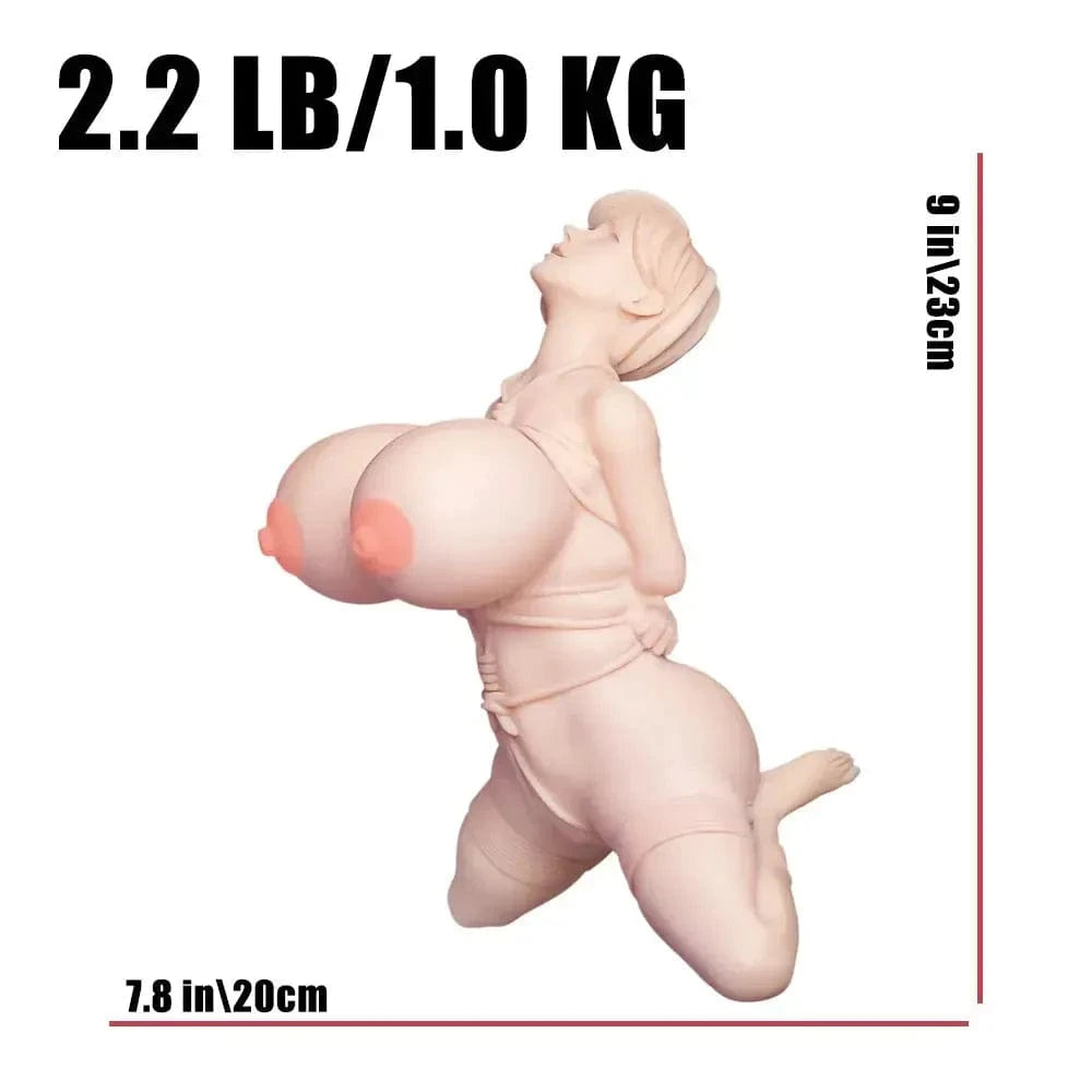 MRLSEXDOLL オナホフィギュア 1.0 Anna アンナ 亀甲縛り 緊縛プレイ 爆乳 23cm 1kg