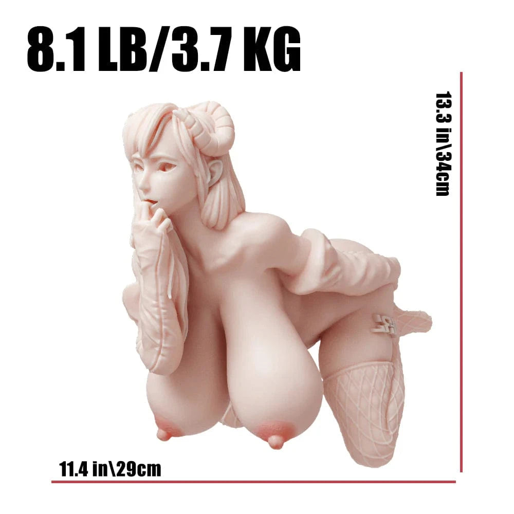 MRLSEXDOLL オナホフィギュア 1.0 Big Ivy ビッグ アイビー 羊ギャル 爆乳 34cm 3.7kg