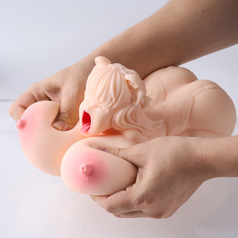 MRLSEXDOLL オナホフィギュア 1.0 Fiona フィオナ 鼠少女 貫通型 フェラホール 爆乳 14cm 1.5kg