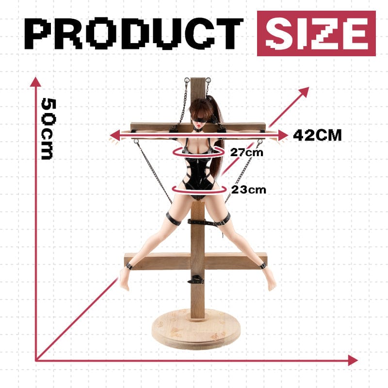 MRLSEXDOLL オナホフィギュア 2.0 Asuka アスカ 磔拘束 美乳 30cm 1.14kg