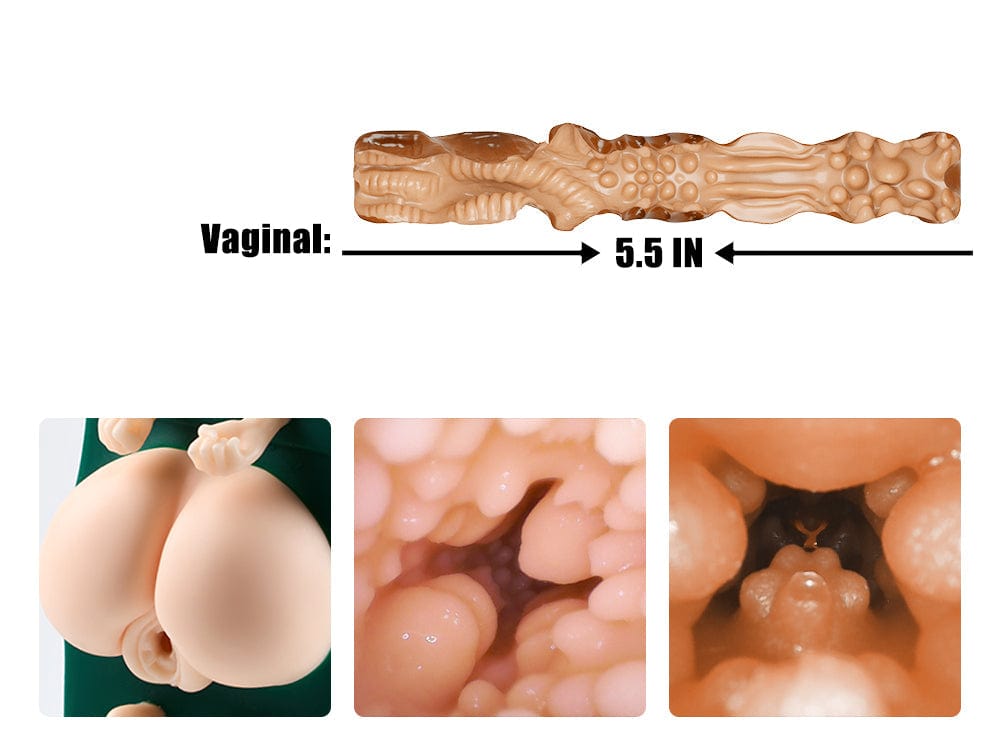 MRLSEXDOLL オナホフィギュア 2.0 Chica チカ ゴミ箱に閉じ込められた美乳少女 27cm 2.5kg