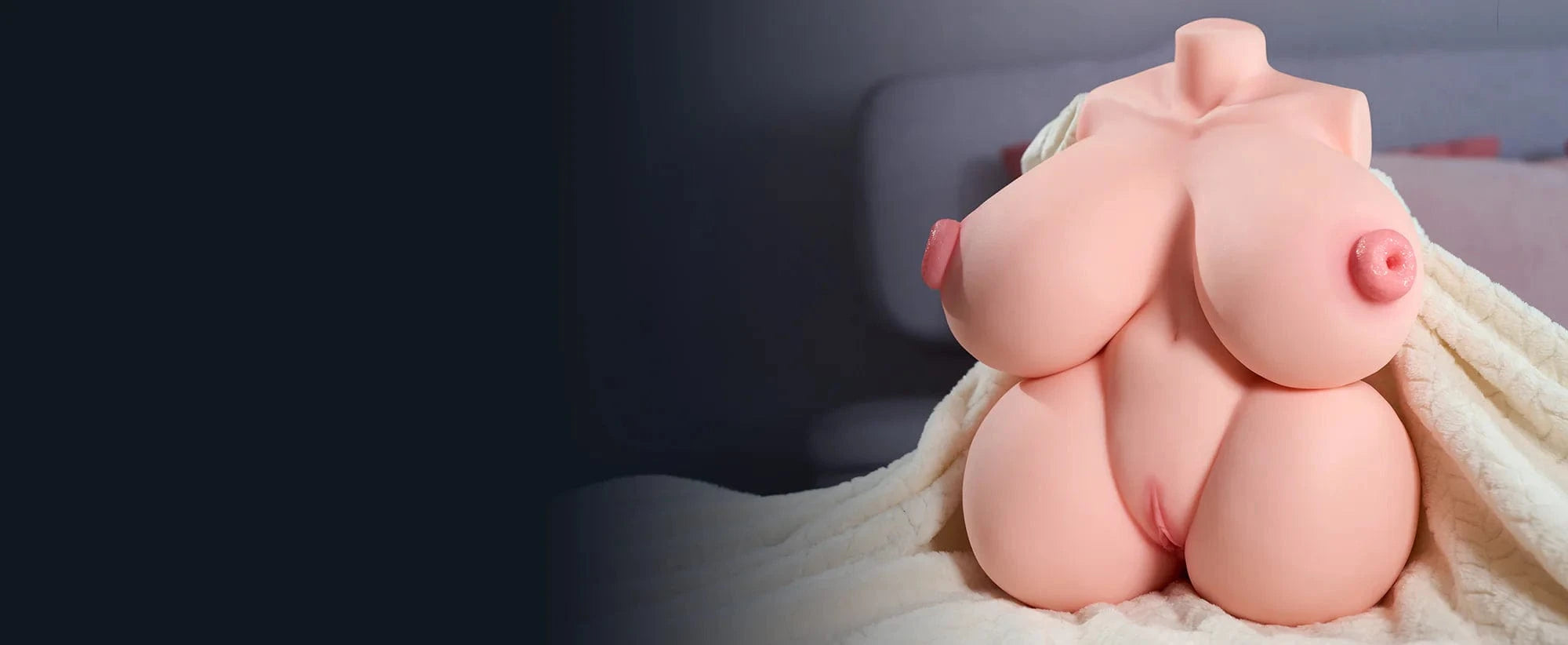 MRLSEXDOLL 爆乳トルソー Big Lucy ビッグ ルーシー 乳首・膣・アナル4穴挿入可 40cm 10.9kg