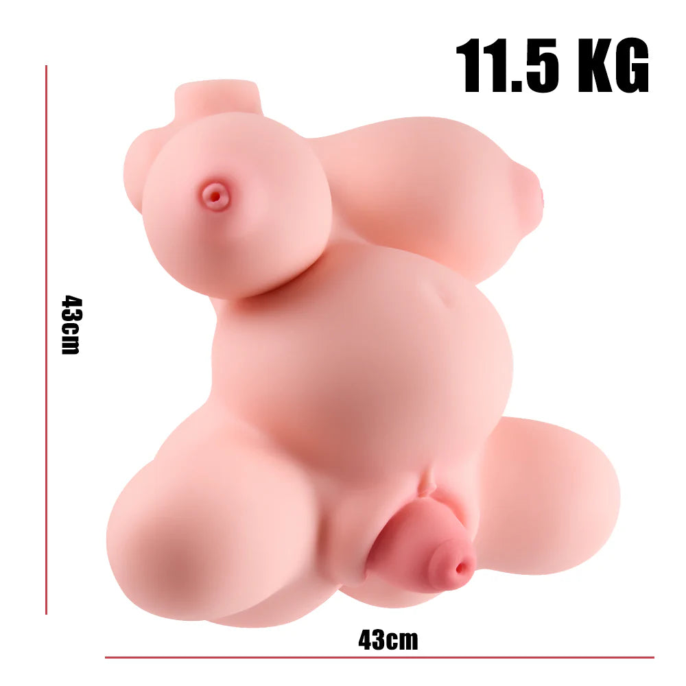 妊婦トルソー Marie マリー 子宮・乳首・アナル4穴挿入可 BBW 31cm 5.4kg / BIG 43cm 11.5kg