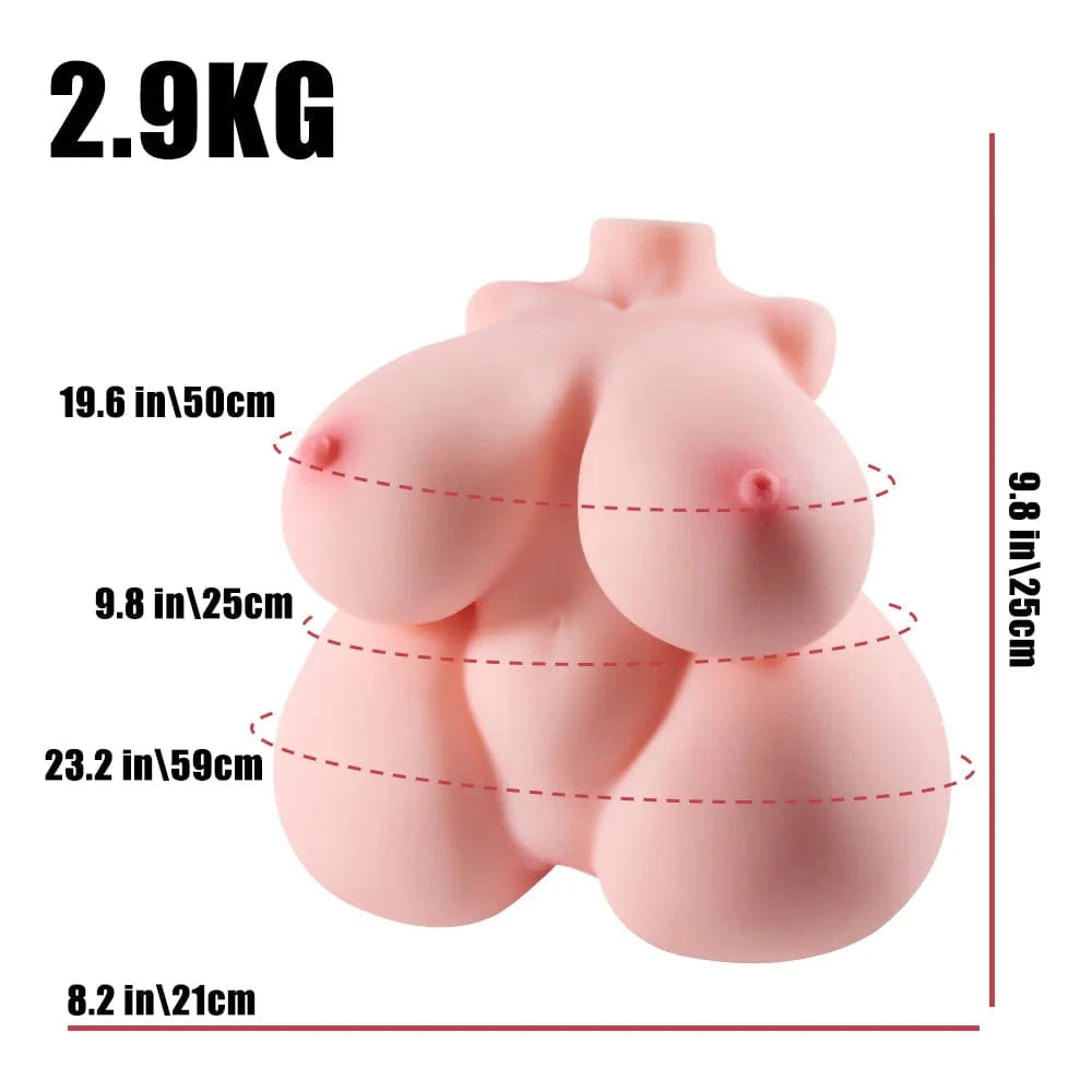 MRLSEXDOLL BBWトルソー Coco ココ 25cm 2.9kg