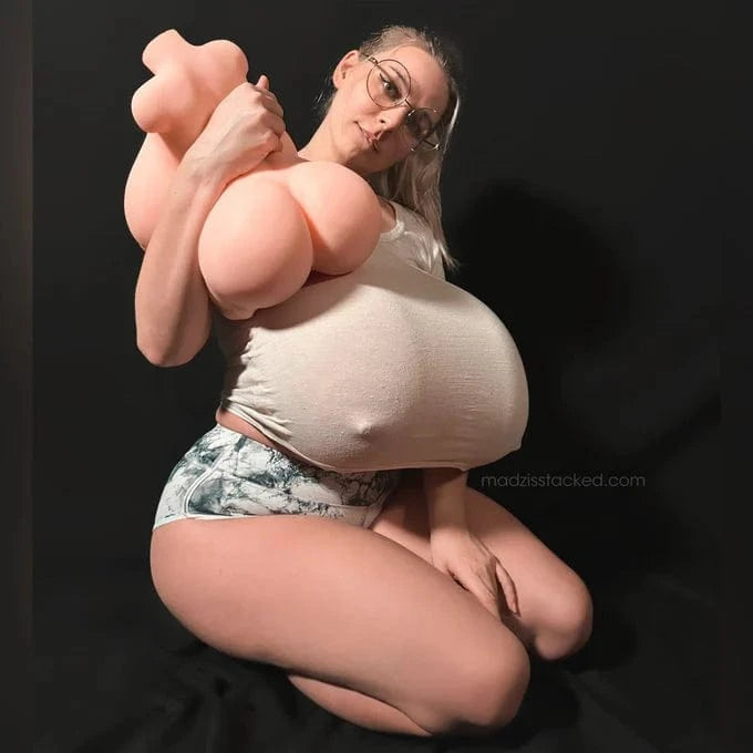 MRLSEXDOLL ハート形乳輪ロケットおっぱいトルソー Madz マッズ 18cm 935g