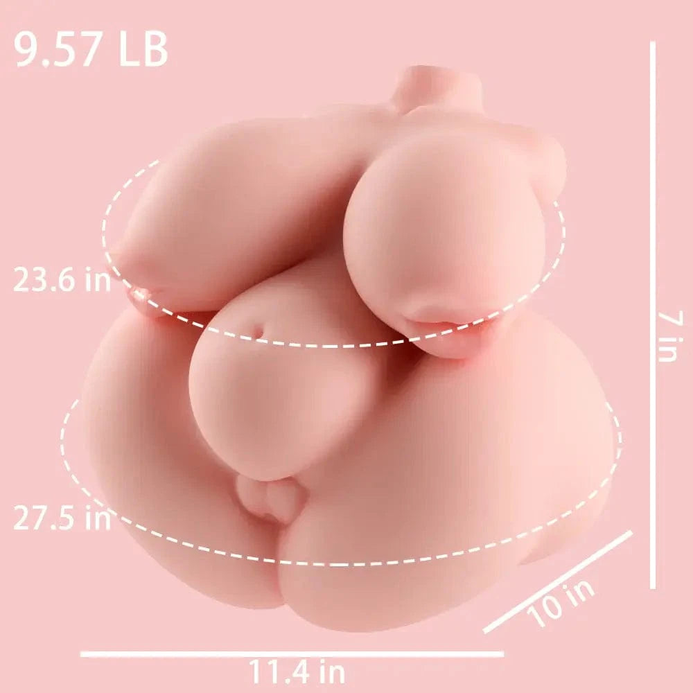 MRLSEXDOLL ヘンタイトルソー Tanja タニャ 口デザインの乳首に挿入可 BBW 18cm 4.3kg