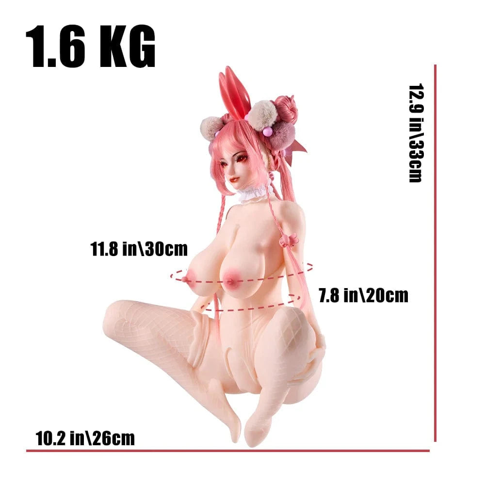 【即納・送料無料·税込】Mrlsexdoll.1.25 Bunny 미니 시리콘 애니메 系 라브돌 2 次元 에로 오나호 
