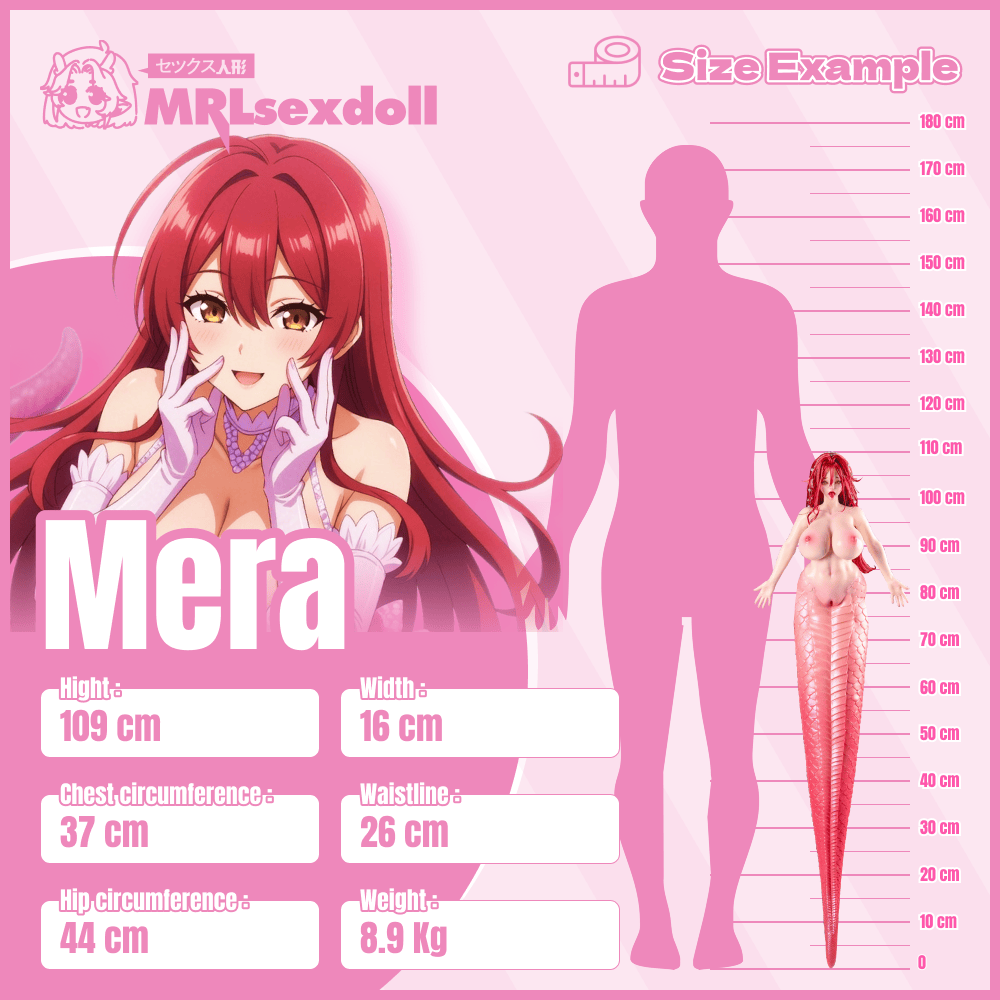 MRLSEXDOLL日本公式 Mera (メラ) - サキュバス・ラミア アニメ風 ヘビ娘 アダルトフィギュア