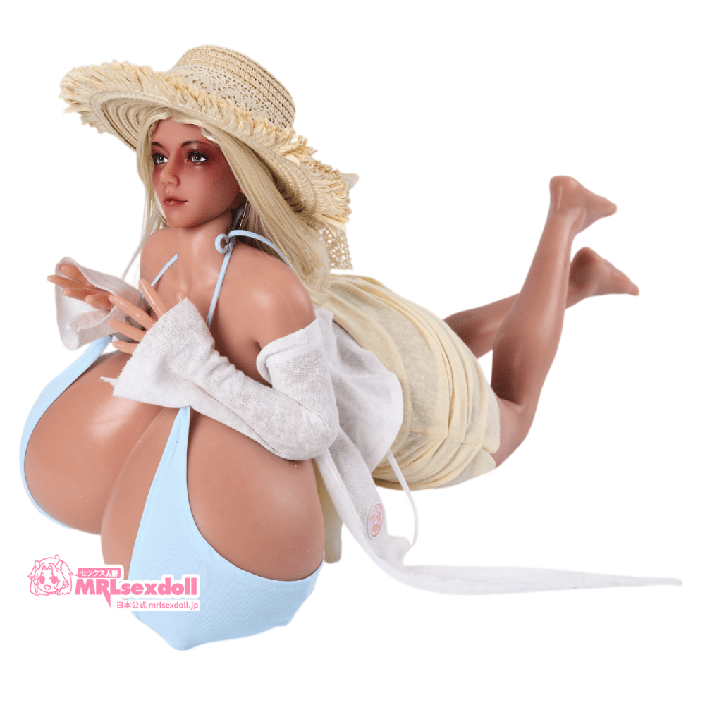 [クーポン NEW!15 で103,605円]  MadzisStacked マッズイズスタックト 爆乳インフルエンサー メガトン乳 褐色肌 [ボディ1] オナホフィギュア 60cm 6kg