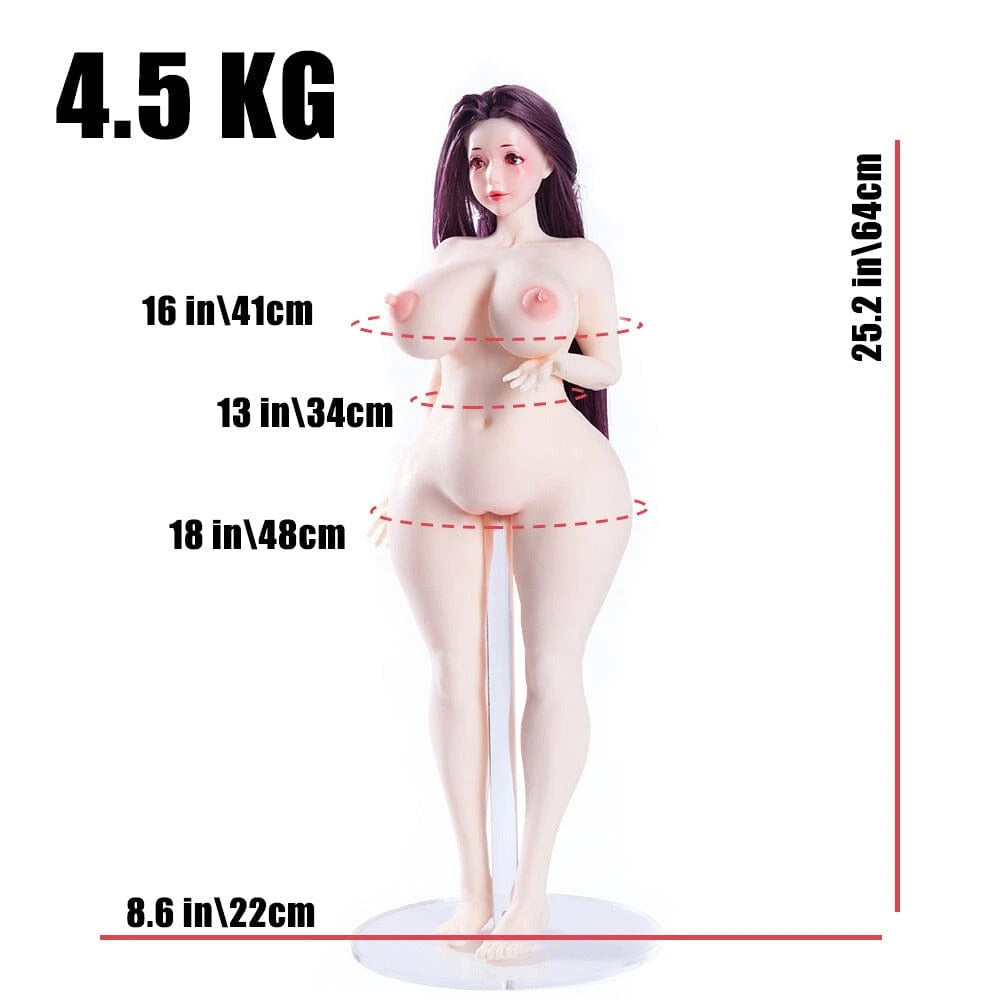 [クーポン NEW!15 で103,605円] 3.0 新見佳子 「伯母に焦がれて」コラボ アヘ顔選択可 [ボディ5] オナホフィギュア 64cm 4.5kg