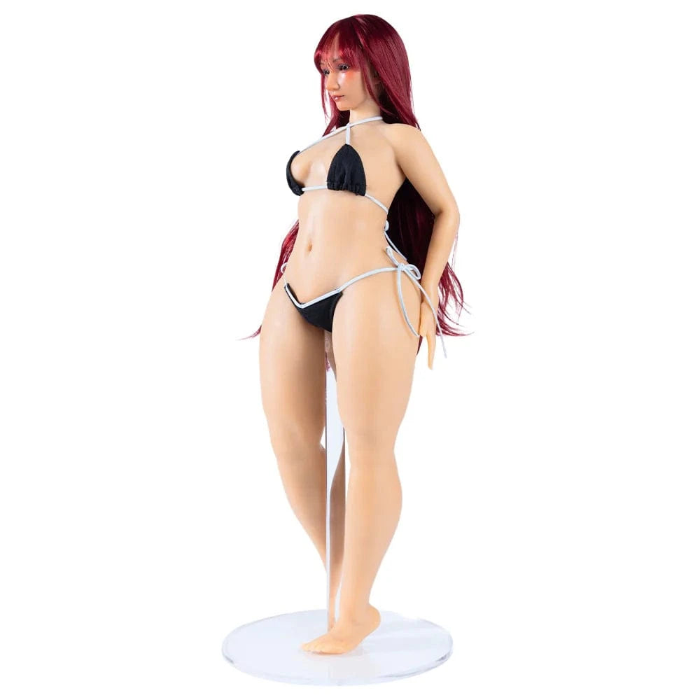 [クーポン NEW!15 で103,605円] Pufffypink パフィーピンク Pornhubスター [ボディ6] 美乳 褐色肌 オナホフィギュア 63cm 4.2kg