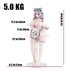 3.0 Keiko 恵子 牛柄ビキニメイド 爆乳 オナホフィギュア 61cm 5kg