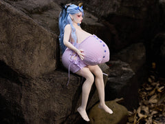 ボディ1 メガトン乳用 紫タイトワンピース