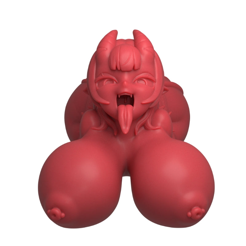 Meru メル Meru the Succubusコラボ サキュバス 口ヴァギナ貫通式 オナホフィギュア 20cm 3.3kg