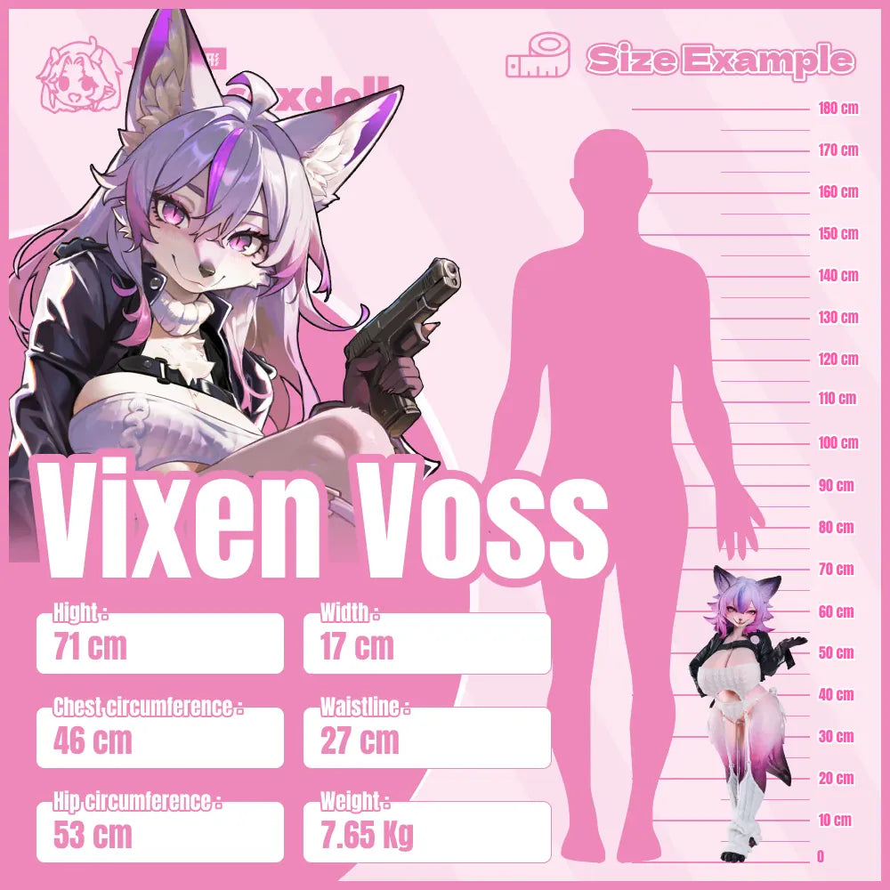 MRLSEXDOLL日本公式 Vixen Voss - キツネ娘 ファーリーラブドール (オリジナルIP)