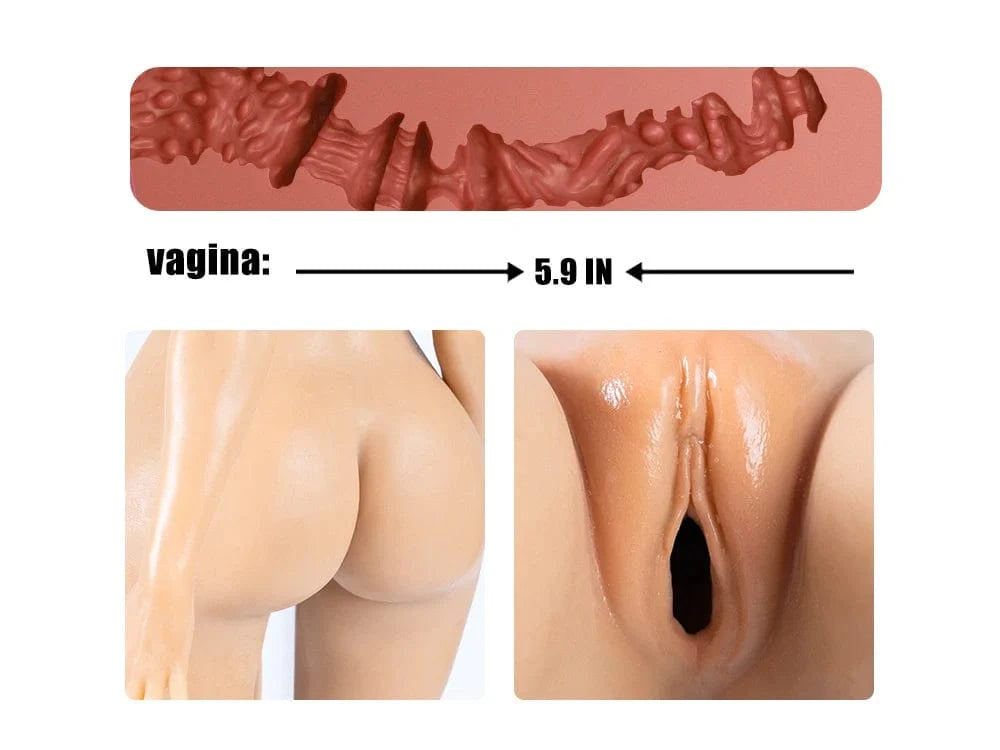 MRLSEXDOLL オナホフィギュア 3.0 Pufffypink パフィーピンク Pornhubスターコラボ 美乳 [ボディ6] 63cm 4.2kg