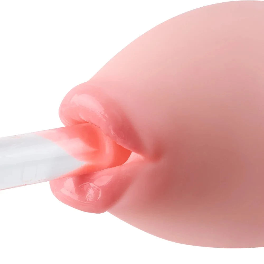 MRLSEXDOLL 口と乳首貫通 両側から挿入 貫通型オナホール 18cm 762g