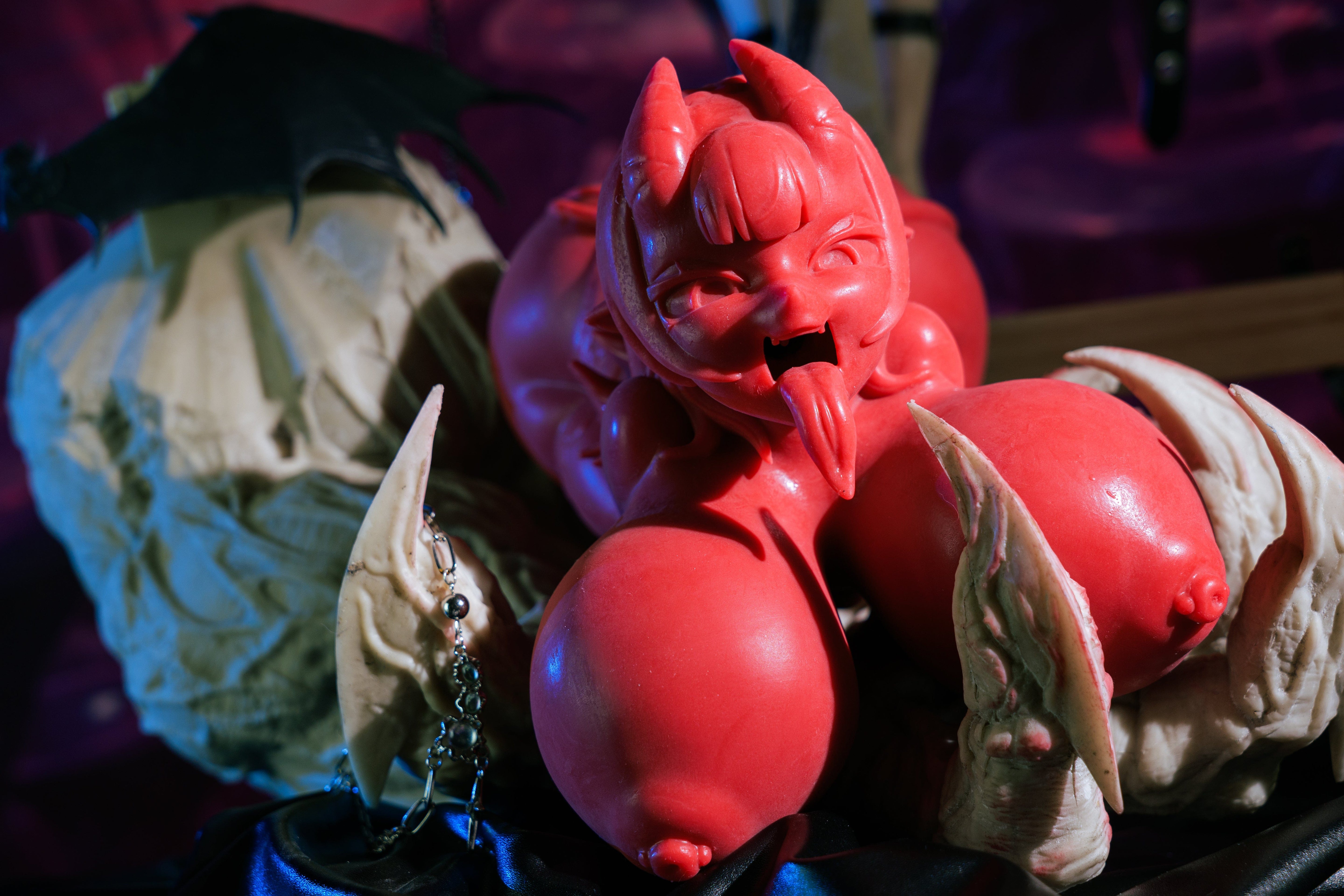 MRLSEXDOLL [クーポン MERU で55,665円] フェラホール Meru メル 口-ヴァギナ貫通式 Meru the Succubusコラボ 20cm 3.3kg