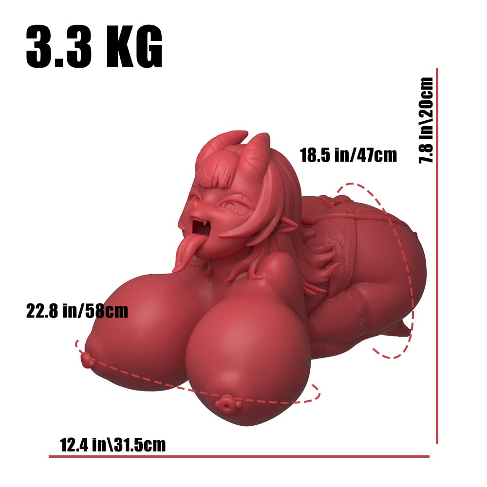 MRLSEXDOLL [クーポン MERU で55,665円] フェラホール Meru メル 口-ヴァギナ貫通式 Meru the Succubusコラボ 20cm 3.3kg