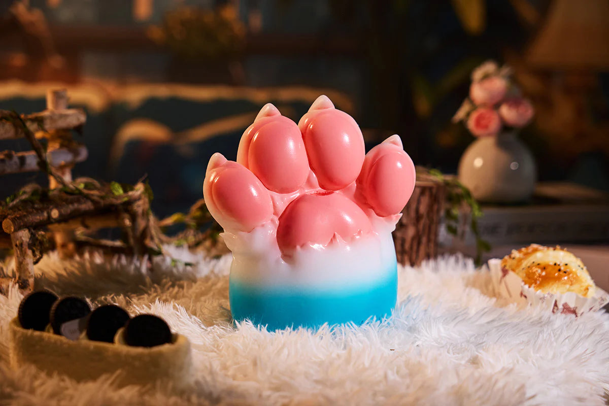 肉球 ケモノ オナホール ブルー ケモキャラの手 17.5cm 1.1kg / 足 15cm 0.9kg
