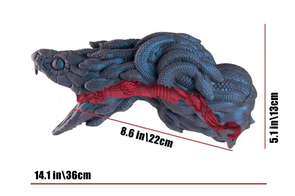 [クーポン NEW!15 で32,290/56,005円] メデューサ 貫通型 オナホール 36cm 1.5kg