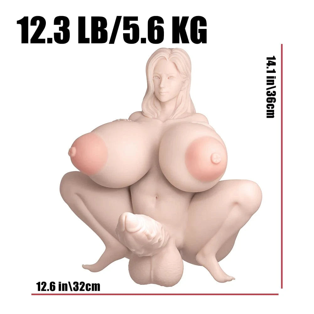 MRLSEXDOLL オナホフィギュア 1.0 Big Futa ビッグ フタ ふたなり 爆乳 36cm 5.65kg