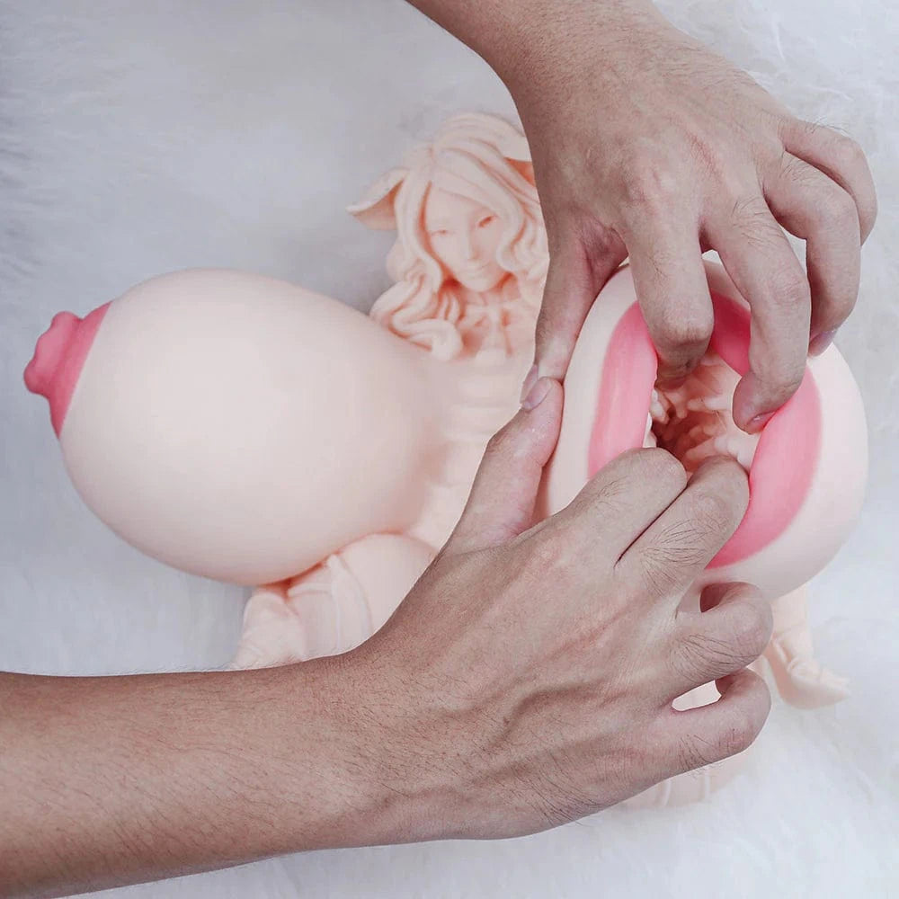 MRLSEXDOLL オナホフィギュア 1.0 Big Nomi ビッグ ノミ 乳首・膣・アナル4穴挿入可 豚娘 ロケット乳 30cm 5.4kg