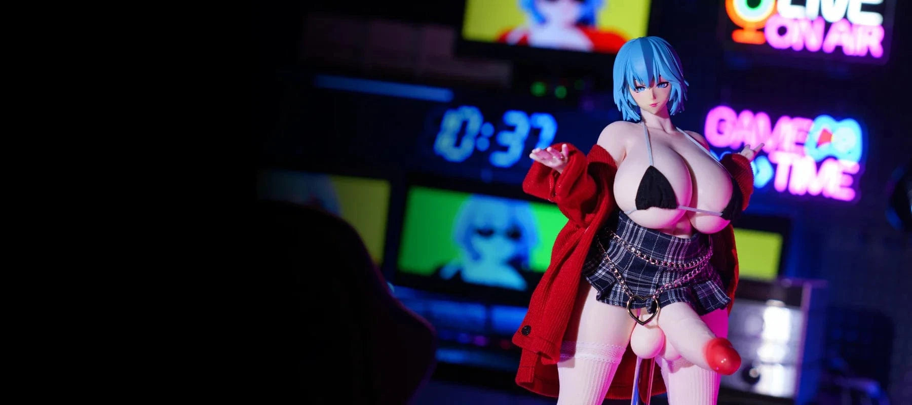 MRLSEXDOLL オナホフィギュア 3.0 Akeno｜NYAKUMIコラボ 女体/ふたなり選択可 爆乳爆尻 [ボディ8/7] 61cm 5kg