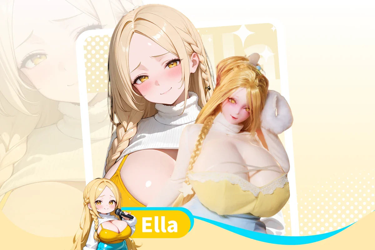 [クーポン NEW!15 で98,505円] オナホフィギュア 3.0 Ella エラ 爆乳 むちむち [ボディ4] 66cm 5kg