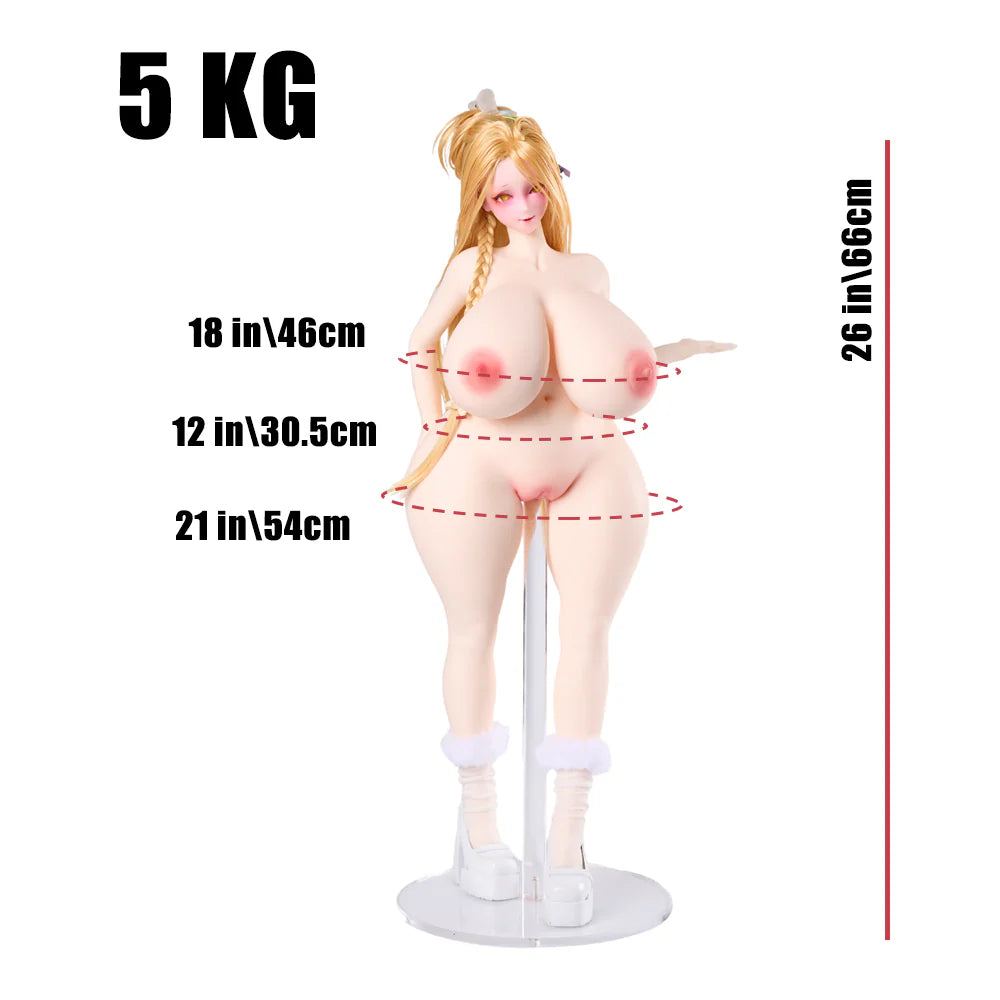 [クーポン NEW!15 で98,505円] オナホフィギュア 3.0 Ella エラ 爆乳 むちむち [ボディ4] 66cm 5kg