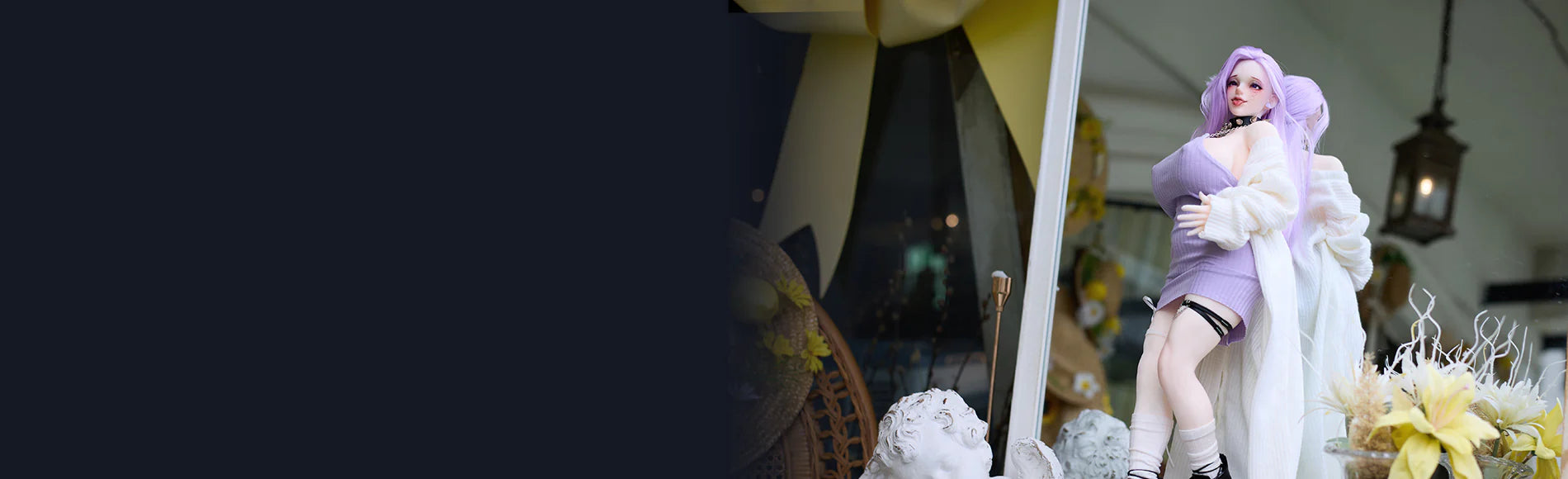 オナホフィギュア3.0 Ivy アイビー 羊ギャル 爆乳スレンダー [ボディ2] 70cm 3.3kg