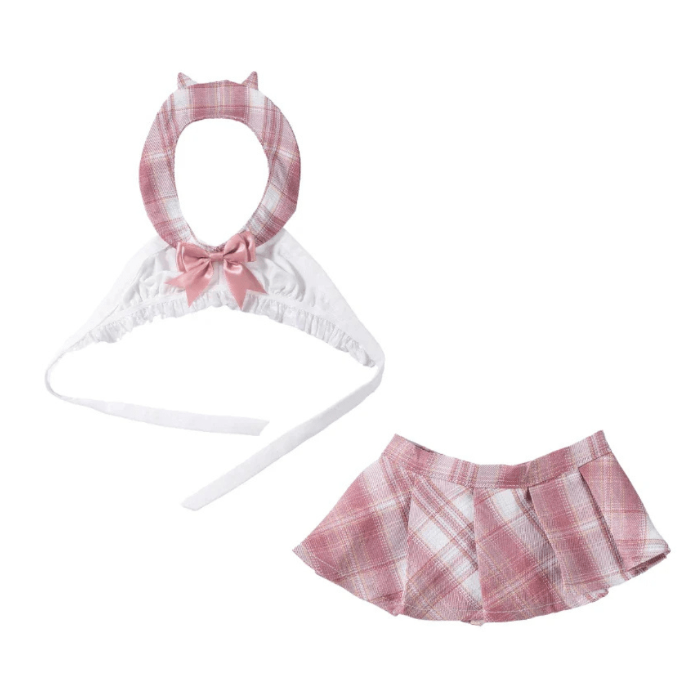 MRLSEXDOLL オナホフィギュア 3.0 JK セーラー服 へそ出し ショート丈 ピンク 着せ替えセット [ボディ2/3/5/6/7/8/9/12 対応]