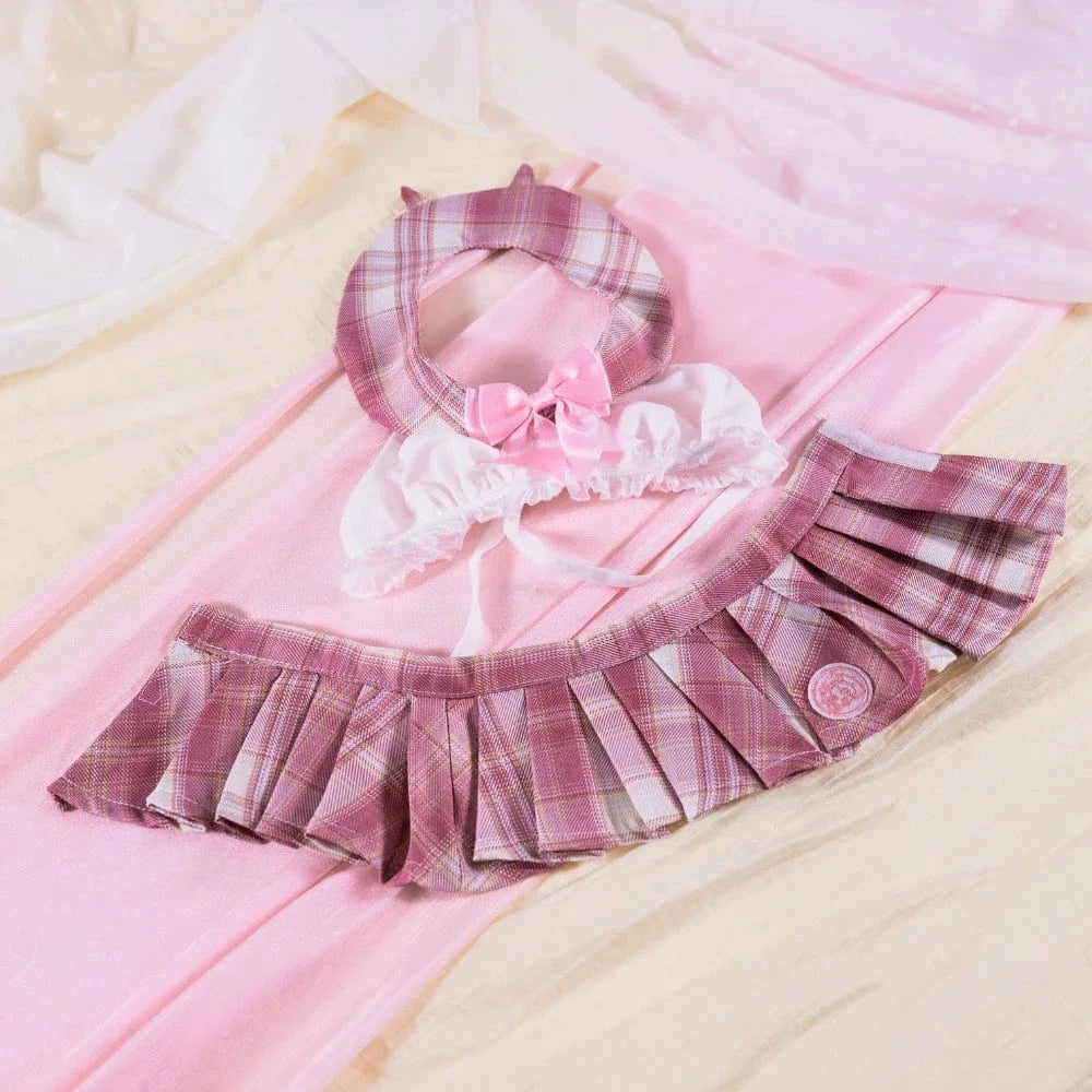 MRLSEXDOLL オナホフィギュア 3.0 JK セーラー服 へそ出し ショート丈 ピンク 着せ替えセット [ボディ2/3/5/6/7/8/9/12 対応]