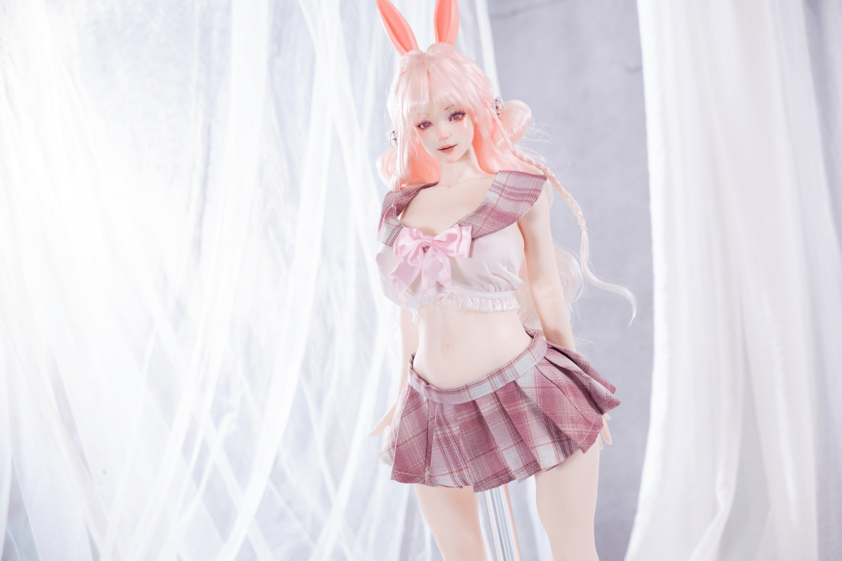 MRLSEXDOLL オナホフィギュア 3.0 JK セーラー服 へそ出し ショート丈 ピンク 着せ替えセット [ボディ2/3/5/6/7/8/9/12 対応]