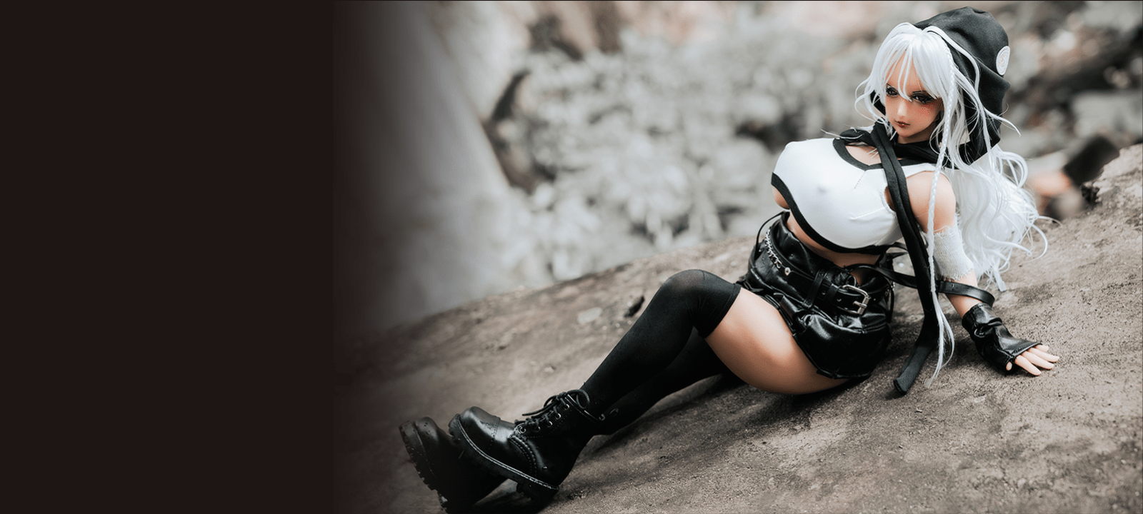 MRLSEXDOLL オナホフィギュア 3.0 Raven レイヴン 褐色肌 爆乳 [ボディ2] 62cm 3.3kg