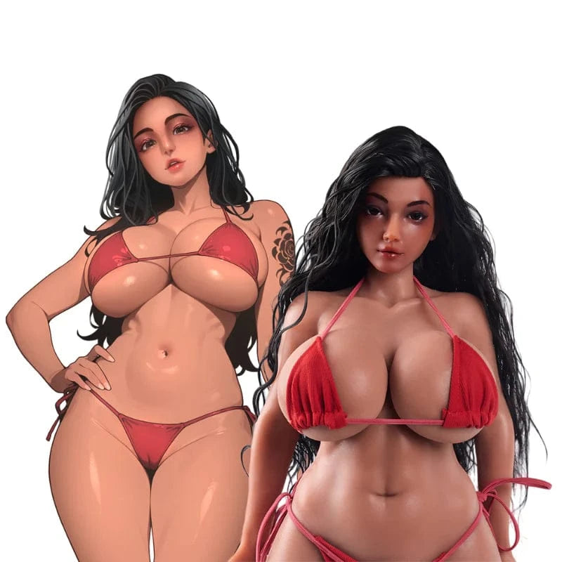 MRLSEXDOLL オナホフィギュア 3.0 Valentina-naomi ヴァレンティナ・ナオミ Pornhubスターコラボ 爆乳 褐色肌 [ボディ2] 62cm 3.3kg