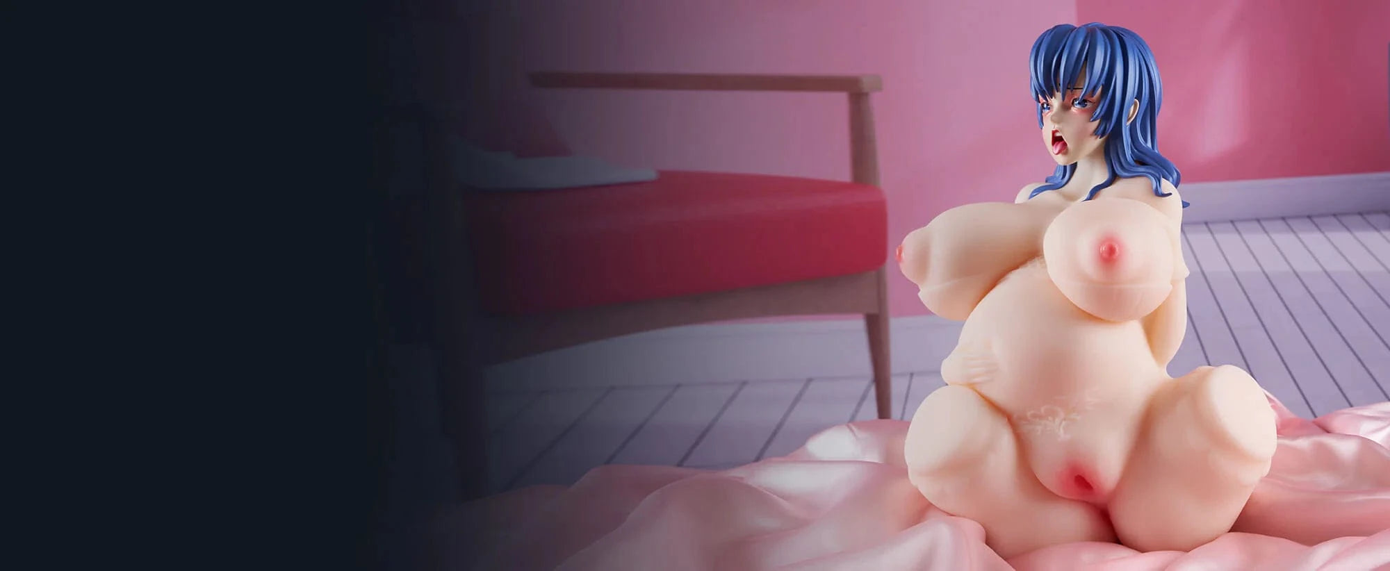 MRLSEXDOLL 妊婦型トルソー Blanche ブランシュ BBW 40cm 4.2kg